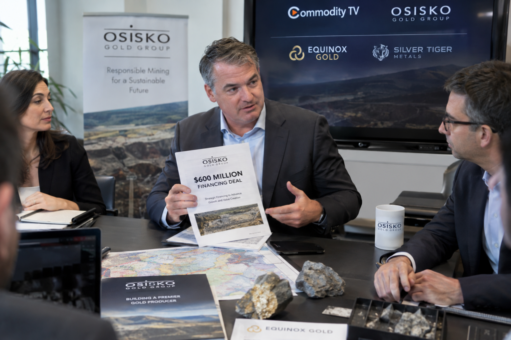 Commodity TV met en avant un financement de 600 millions pour Osisko Gold Group