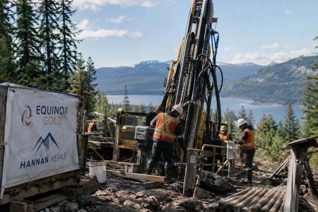Equinox Gold et Hannan Metals mettent en avant leurs forages au Canada et au Pérou Equinox Gold et Hannan Metals mettent en avant leurs forages au Canada et au Pérou