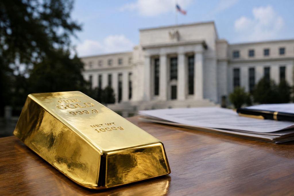 La Fed maintiendrait ses taux : l’or gagne un argument, mais décembre reste décisif