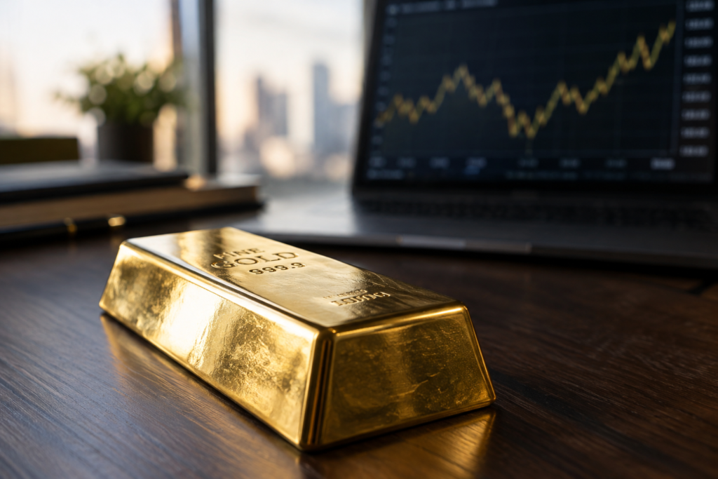 L’or limite son repli à 0,8 % malgré le dollar faible et les tensions sur l’inflation L’or limite son repli à 0,8 % malgré le dollar faible et les tensions sur l’inflation