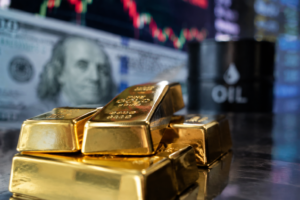 L’or progresse avec le recul du dollar et du pétrole