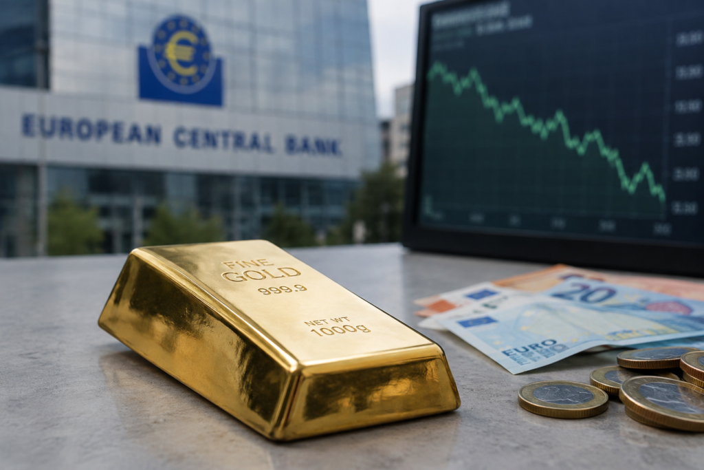L’or recule à 118 euros le gramme sous la pression d’un dollar toujours ferme