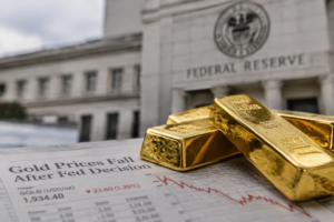L’or recule après la décision de la Fed, les données PCE désormais attendues L’or recule après la décision de la Fed, les données PCE désormais attendues