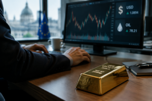 L’or se stabilise après une hausse soutenue par le repli du dollar et du pétrole