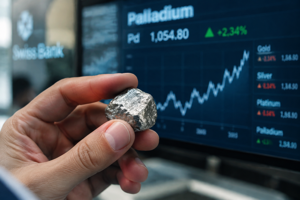 UBS abaisse ses prévisions sur le palladium face au sentiment baissier UBS abaisse ses prévisions sur le palladium face au sentiment baissier
